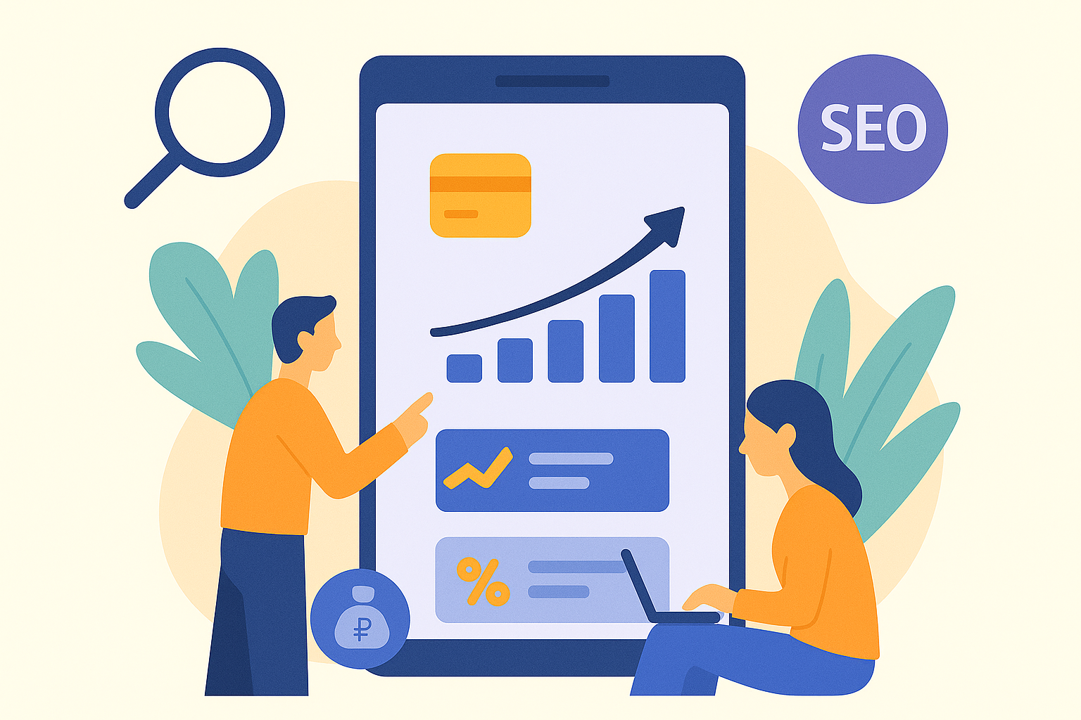 SEO продвижение сайта банка в Москве