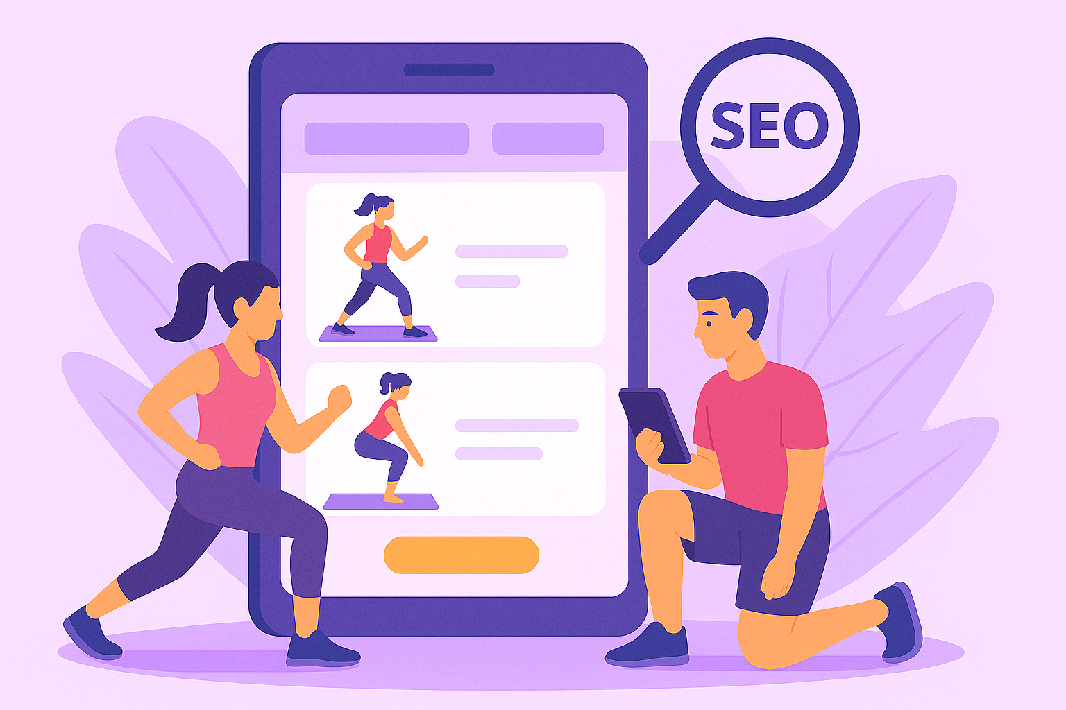 SEO продвижение сайта фитнес-клуба в Москве