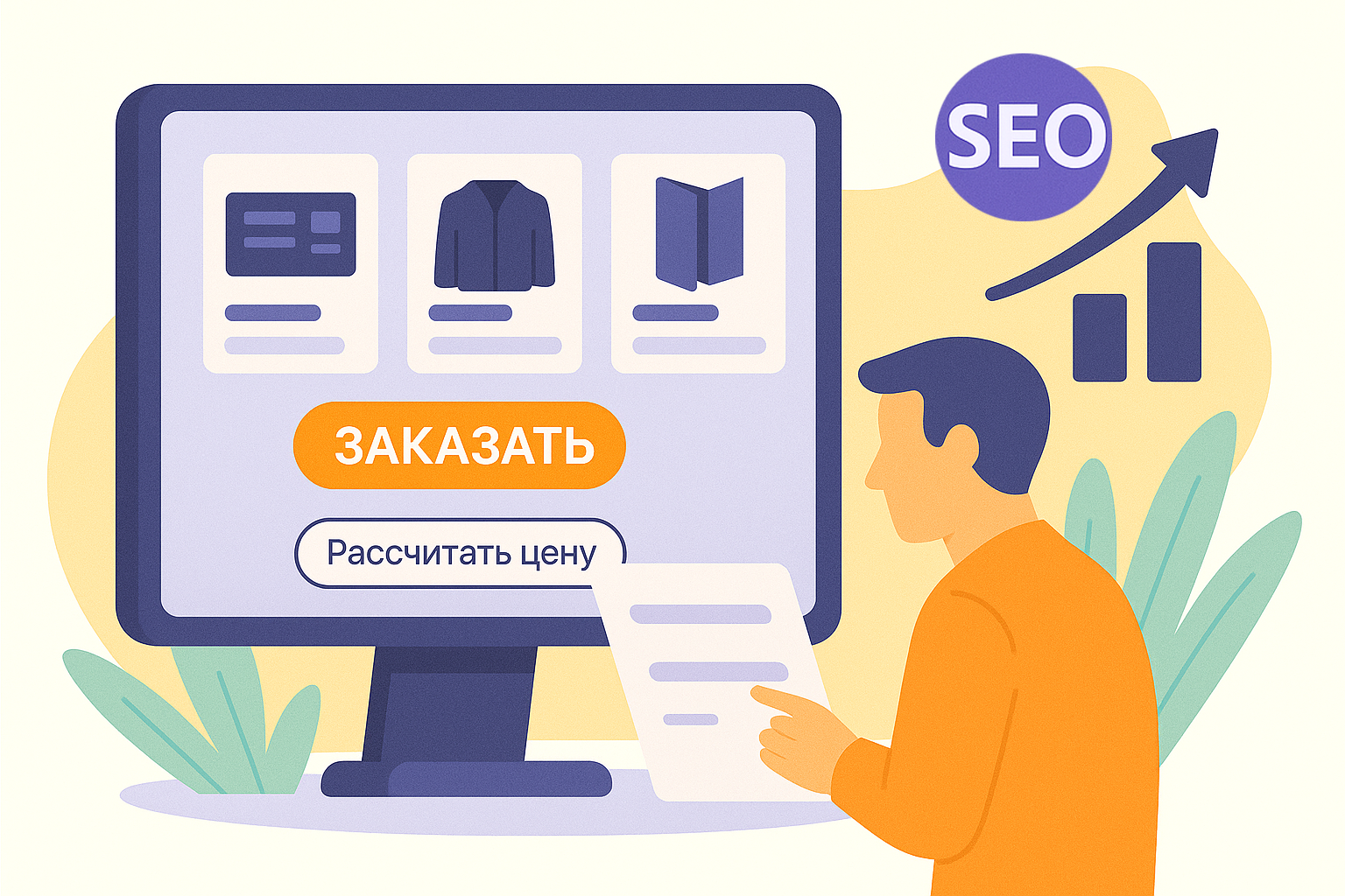 SEO продвижение сайта типографии в Москве