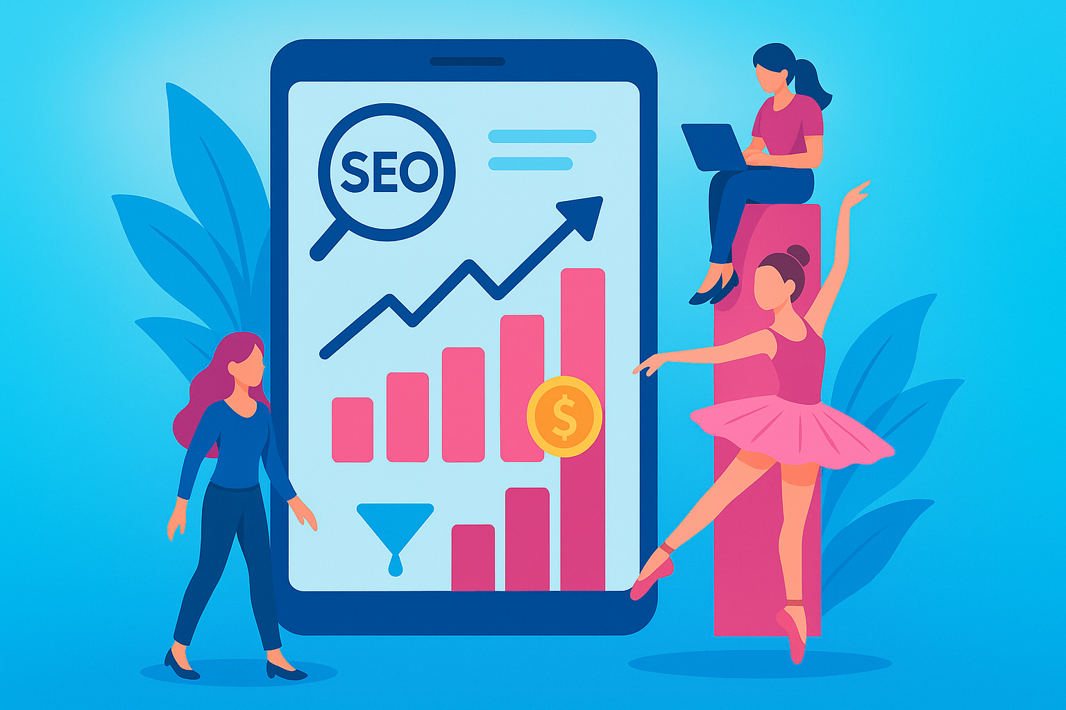 SEO-продвижение сайта школы танцев