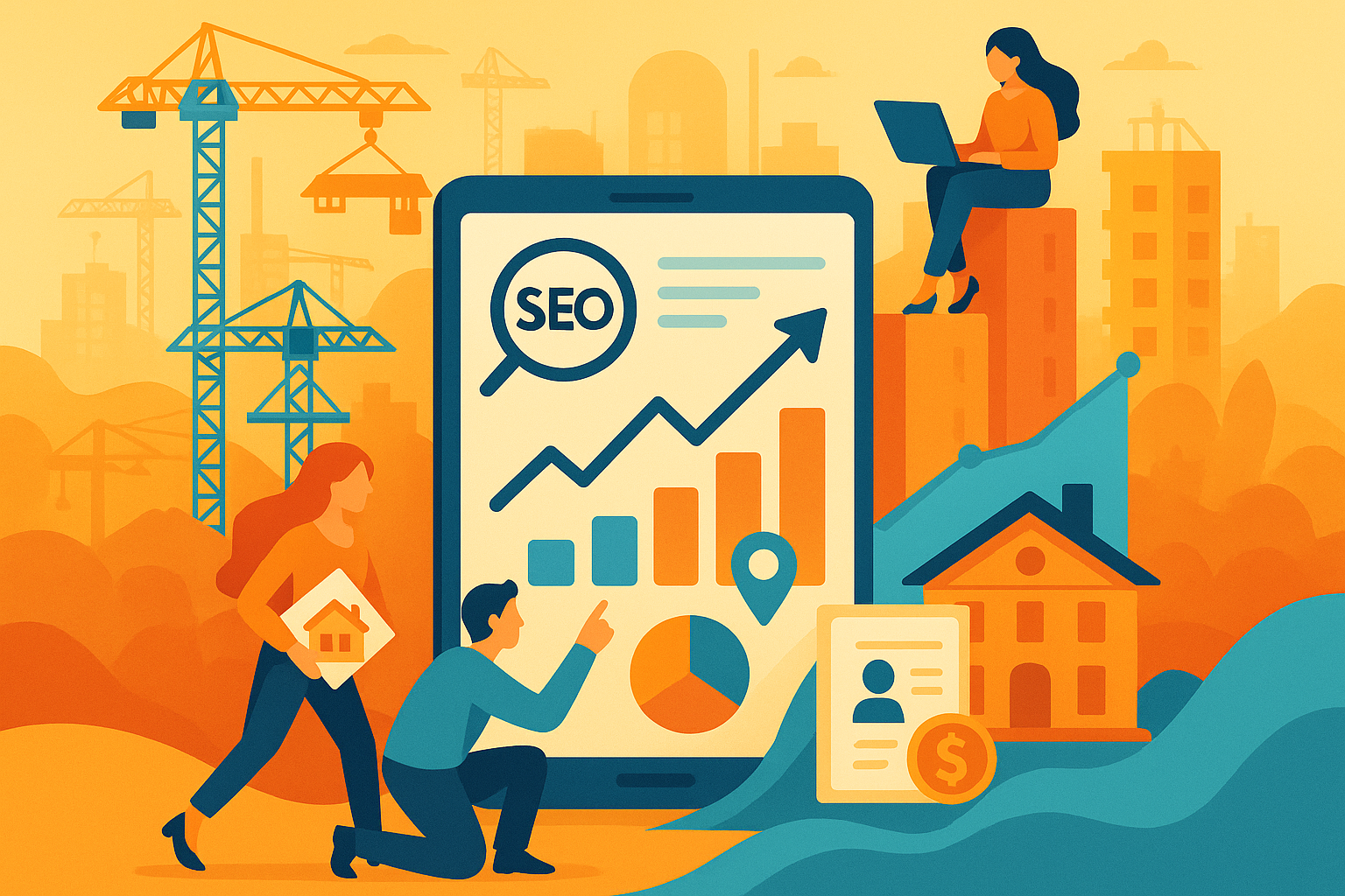 SEO продвижение сайта застройщика по Москве